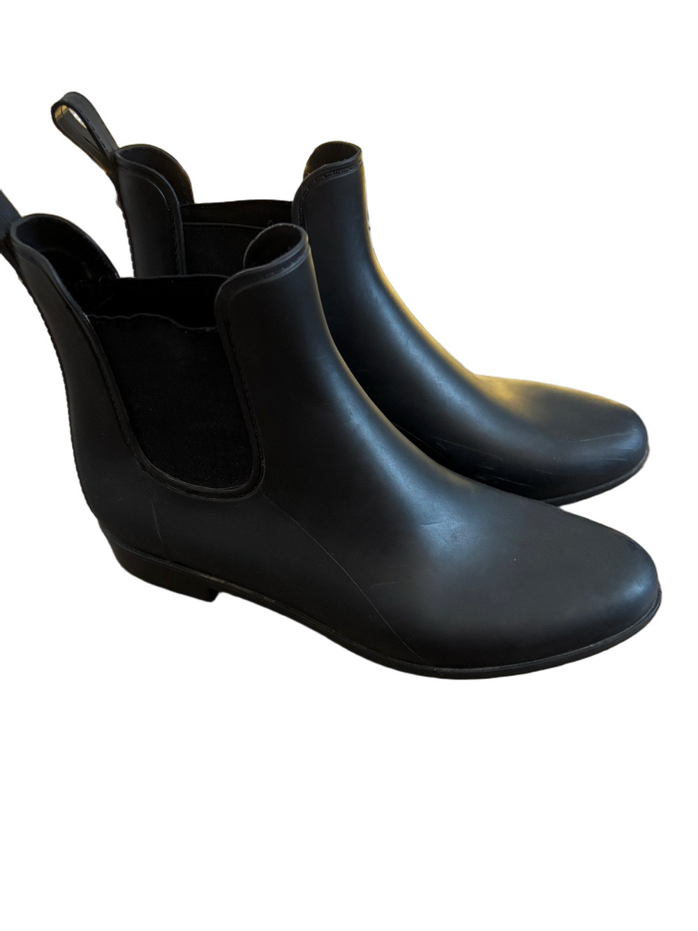 Sam Edelman Black Tinsley Rubber Rain Boot SZ 10 - Picture 12 of 12